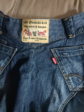 Falda vaquera Levi's azul
