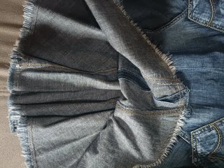 Falda vaquera Levi's azul