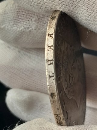 5 lire 1872 M RARA , errore FFRT, moneta argento