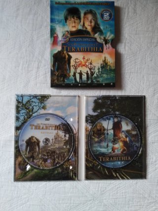 Cine Infantil en dvd. Un Puente Hacia Terabithia.