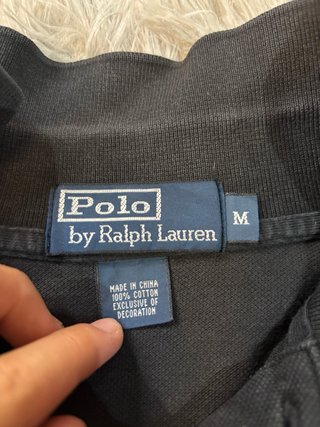 Polo Ralph Lauren original Negro Talla M