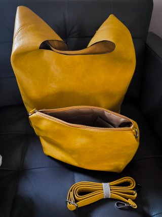 Bolso Saco Amarillo