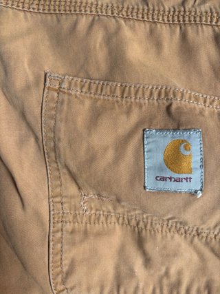 Short Carhartt da lavoro in cammello taglia grande W36