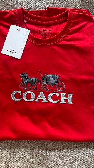 Camiseta Coach Hombre Estreno