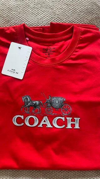 Camiseta Coach Hombre Estreno