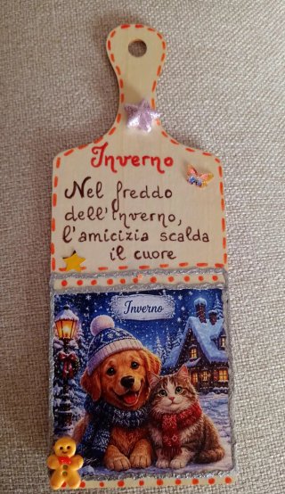 Set 4 Taglieri Decorativi Stagioni