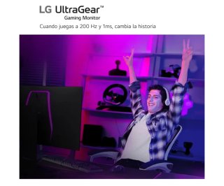 Monitor Gaming LG UltraGear 2K 200Hz 1Ms