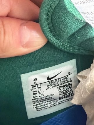 Nike Cortez Verde y Rosa