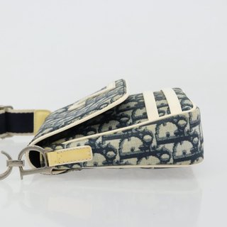 Christian Dior Trotter Canvas Shoulder Bag PVC