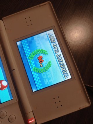 Nintendo DS Blanca + Mario Kart DS
