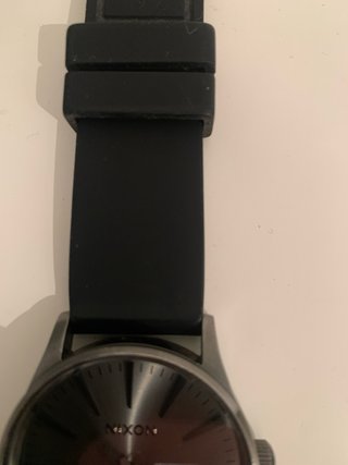 Reloj Nixon Sentry Negro y Gris