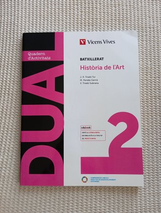 Història de l'art 2n batxillerat llibre + quadern