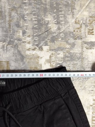 Pantalón jogger Zara negro Talla S