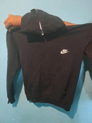 Sudadera Nike Negra con Capucha