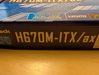 Placa Base ASRock H670M-ITX/ax DDR4 WiFi 6