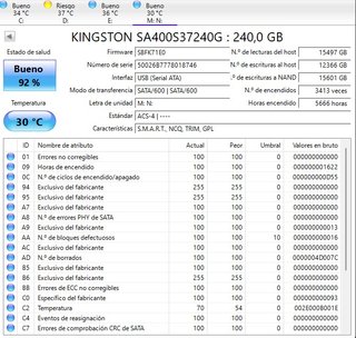 Disco SSD Kingston 240GB usato