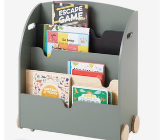 Estantería - biblioteca infantil con ruedas