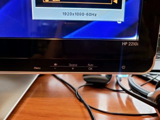 Monitor HP 2210i Nero