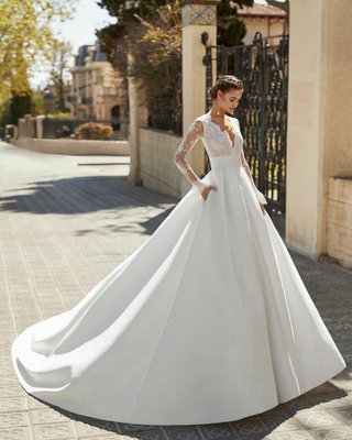 Vestido de Novia Aire Barcelona Atelier Andrea