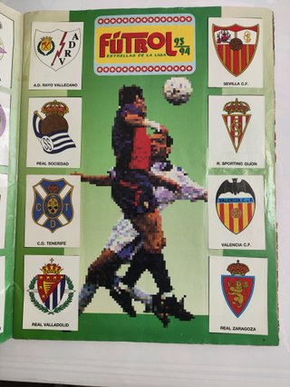 Álbum cromos Fútbol 93-94 Panini LFP