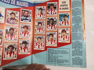 Álbum cromos Fútbol 93-94 Panini LFP