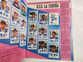 Álbum cromos Fútbol 93-94 Panini LFP