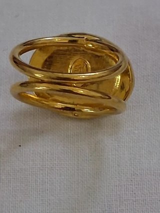 Anello Cascio donna con perla oro