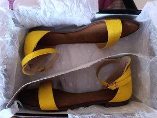 Sandali Primadonna Giallo/Marrone