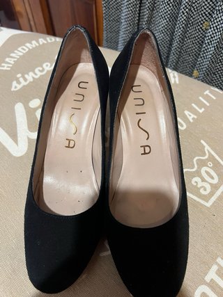 Zapatos Unisa Salón Plataforma Negros