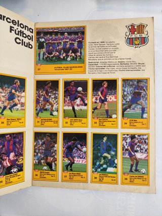 Álbum de cromos Liga 87-88 AS – Completo – LFP