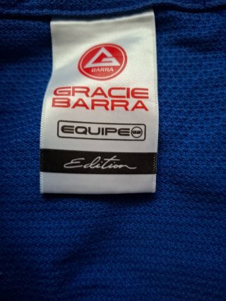 Kimono Jiu Jitsu Gracie Barra Azul Talla A2