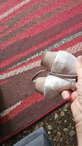Zapatos Sfera Talla 41 Beige y Blanco