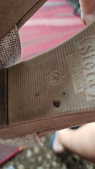 Zapatos Sfera Talla 41 Beige y Blanco