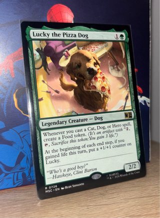 Carta MTG Lucky the Pizza Dog