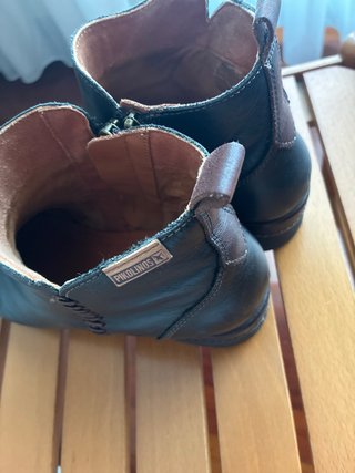 Botines pikolinos de piel