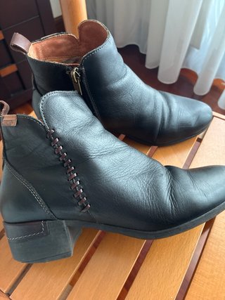 Botines pikolinos de piel