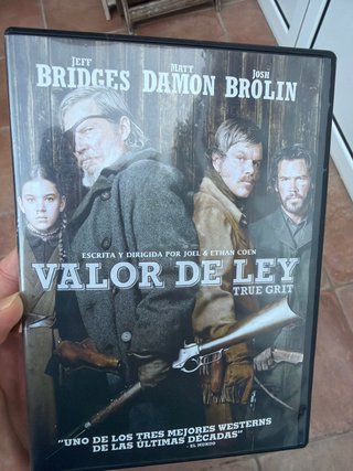 DVD Valor de Ley (True Grit) Western