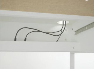 Escritorio MICKE IKEA Blanco 142x50 cm