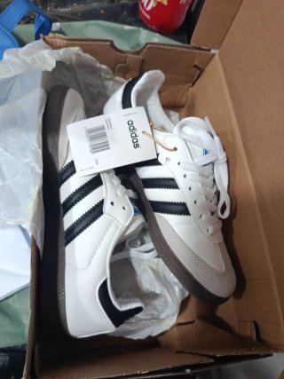 Tenis Adidas Blancos y Grises