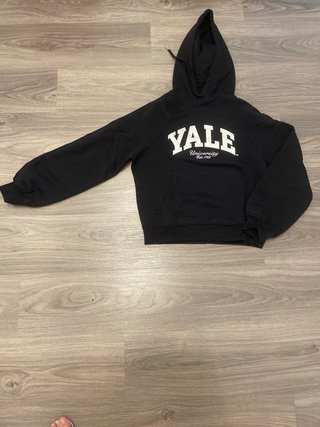 Sudadera Yale Negra Talla XS