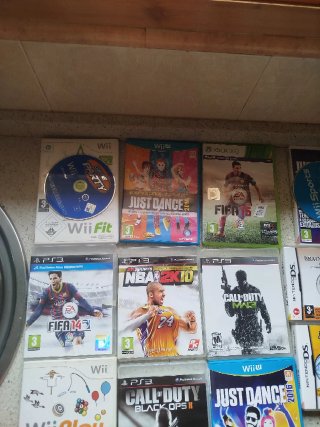 Lote Videojuegos Wii, PS3, Xbox 360, DS
