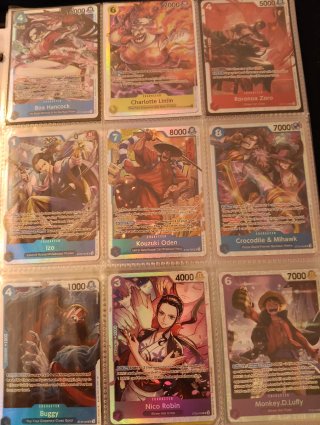 Lote 30 Cartas SR de OnePiece !Oferta!