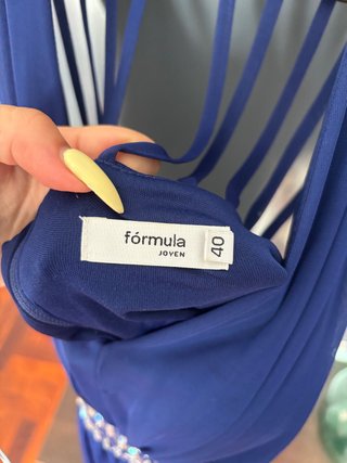 Vestido de fiesta azul