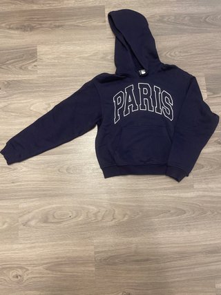 Sudadera Paris Talla S Azul