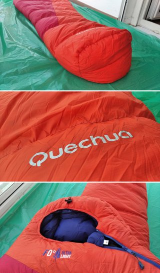 Plumón Forclaz F0C Ultra Light Saco de Dormir