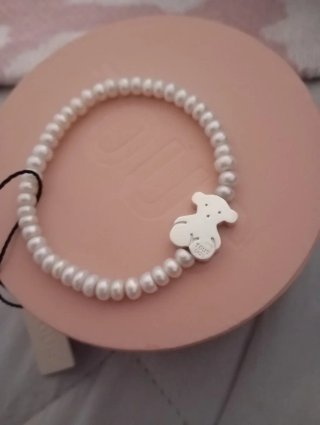 ( NUEVA ) Pulsera Tous Perlas Cultivadas Plata