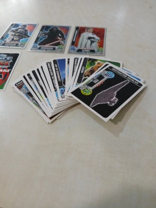 Pack cromos Star Wars Force Attack