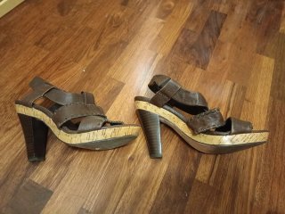 Tacones Bimba y Lola Marrones