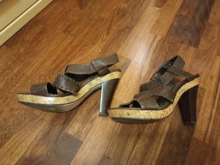 Tacones Bimba y Lola Marrones