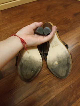 Tacones Bimba y Lola Marrones